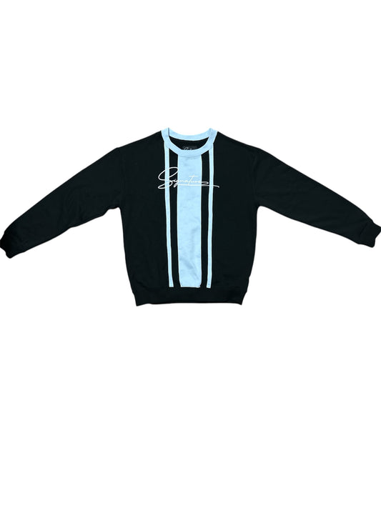 Striped Logo Sweater